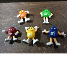 M&M's Figure CANDY Character m&m Mini PVC Collectible Toy Japan Set of 5 New picture