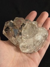 265 Gram Herkimer Diamond Cluster (SEE VIDEO) picture