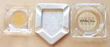(3) Vintage Advertising Ashtrays:  Golden Nugget / Holiday Inn / Stegmaier Beer picture