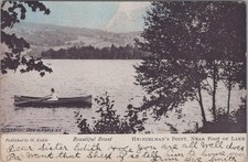 Beautiful Brant Heinzelman's Point New York NY 1900s Lake Erie Rowboat Postcard picture