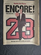 Orginal Vintage Encore News Spread of Michael Jordan  picture