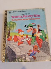 VINTAGE LITTLE GOLDEN BOOK D125, Walt Disney's FAVORITE NURSERY TALES picture