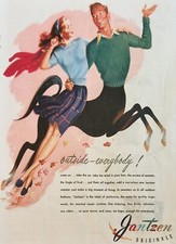 1945 Jantzen Originals Vintage Ad outside everybody picture