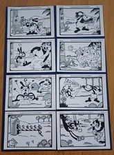 1929 OSWALD THE LUCKY RABBIT cards, full set of  15 cards, ultra rare picture