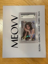 2026 Teleca Limited Edition Meovv Anna Signature Blue BRG Authentic picture
