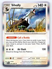 Silvally 070/084 Rare Pitch Black Pokemon Holo Near Mint picture