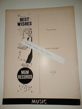 1961 MGM Records, Frank Skinner, Imperial Records 9x12 film industry clipping ad picture