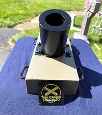 Twin Cannon Cannon Confederate Black Powder Cohorn mortar picture
