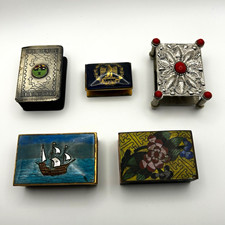 Lot of Vintage Matchbox Holders picture