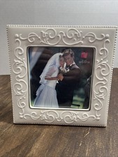 RUSS Porcelain Wedding Picture Frame 