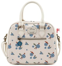 Loungefly Disney Fox and the Hound Tod & Copper Floral Satchel Crossbody Bag picture