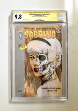 Chilling Adventures of Sabrina 8 CGC 9.8 SS Signed Kiernan Shipka Lynch Auto picture