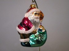 Christopher Radko BUNDLE OF TOYS/ Santa Christmas Ornament picture