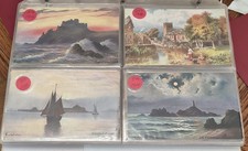 Raphael Tuck & Sons 70 ANTIQUE POSTCARDS MINT & USED. VERIFIED VALUE $386 CAD.  picture