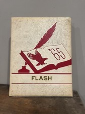 ORIGINAL 1965 FLASH CANTON MISSOURI HIGH SCHOOL YEARBOOK (21F) picture