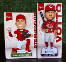 Cincinnati Reds Exclusive SGA Bobblehead Lot (2)Votto Stephenson picture