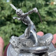 Chilmark Fine Pewter Last Arrow Don Polland Sculpture #936 Limited Ed Signed picture