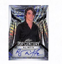 2023 Leaf Pop Century R.J. Mitte 7/20 Silver Auto Autograph Card Breaking Bad picture