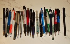 24 different pens collection, Lexus, MGM grand + picture