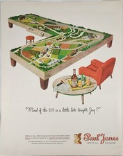1946 Paul Jones whiskey Vintage ad mind if the 515 is a little late tonight Jay picture