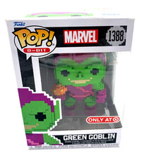 Funko Pop 8-Bit Marvel Green Goblin #1388 Bobble-Head Exclusive 2024 New In Box picture