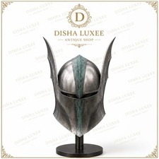 Dark Lord Fantasy Helmet Medieval Gothic Armor Helm Handcrafted Power ranger picture