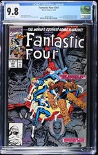 Fantastic Four #347 CGC 9.8 White Pages Spider-Man Wolverine picture