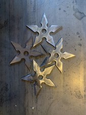4 piece Star Chinese Japanese colectable Decorative 3.5x3.5  picture