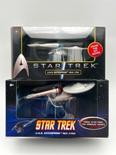 NEW Hot Wheels Star Trek TOS + Kelvin Enterprise (Both Sealed) picture