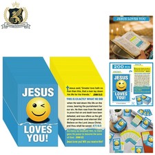 Durable 200 Pcs Christian Inspirational Cards - Perfect for Sharing picture