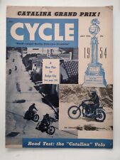 VINTAGE CYCLE MAGAZINE FLOYD CLYMER APRIL 1958 MOTORCYCLE FACTORIES A# picture