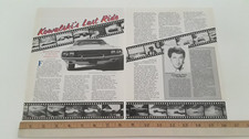 VANISHING POINT KOWALSKIE'S LAST RIDE - BEHIND THE SCENE - ORIGINAL 1986 ARTICLE picture