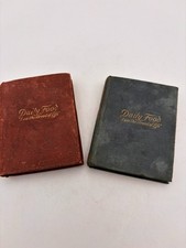 1913 ANTIQUE DAILY FOOD FOR CHRISTIANS MINI DEVOTIONAL BOOK picture