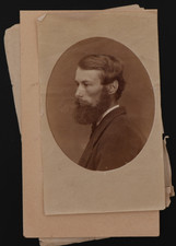 CDV  Carte de Visite Unmounted Print of an Identified Man George 1844-1875 #580 picture