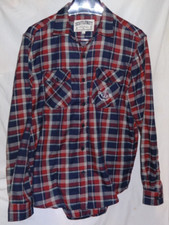 Scuttlebutt Brewing Northwest Washington Craft Beer Flannel Shirt Sz L picture