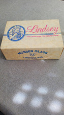 Vintage Caprice Lindsey Child' Punch Bowl Set 8pc Moon Blue w/ OriginalBox #9263 picture
