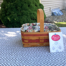 Longaberger 1994 Mother's Day Basket w/ liner and protector  picture