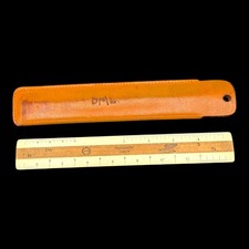 Vintage Keuffel & Esser Co Paragon 1399 Drafting Ruler w/ Case picture