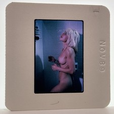 Vintage 35mm Slide Linnea Quigley Horror Movie Scream Queen 80s Publicity #12 picture