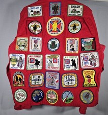 VERY RARE 38 Patches from 4-States '60s '70s Custom BSA Patch Jacket Large picture