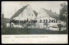 EPHRATA Pennsylvania Postcard 1922 Cloister Sister & Saal House by Herr picture