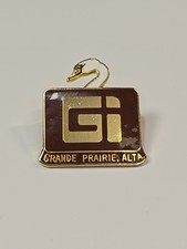 Grande Prairie Alberta Canada Souvenir Lapel Pin  picture
