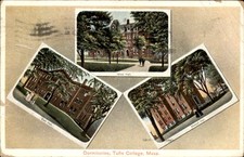 Tufts College Massachusetts MA Multi View c1910 Vintage Postcard picture