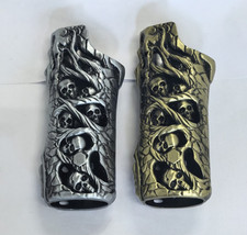 New 1PC Metal Lighter Case Cover Shell Fits Bic J6 Size Lighter Case Cover picture