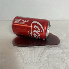 Realistic Faux Mini Coca Cola Spill, Novelty Display-Handcrafted With Resin picture