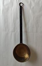 Vintage Iron and Brass Long Handled Ladle Dipper 17