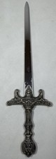 Four Horsemen Apocalypse Riders Sword Letter Opener Marto Toledo Spain Vtg 11