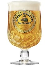 Set Of 2 x Birra Moretti Sale Di Mare Pint Glasses 20oz Brand New Pub Man Cave  picture
