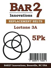5 Pack Replacement Drive Belts for Lortone Rock Tumbler Model 3A 1.5 High Grade picture