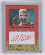2026 Fright-Rags TERRIFIER 2 Autograph Auto DAVID HOWARD THORNTON - 50 made (B) picture